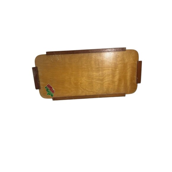 VTG 1950’s Rio Grande Ware Hand Painted Wooden Serving Tray w/Handles *READ - Picture 7 of 11